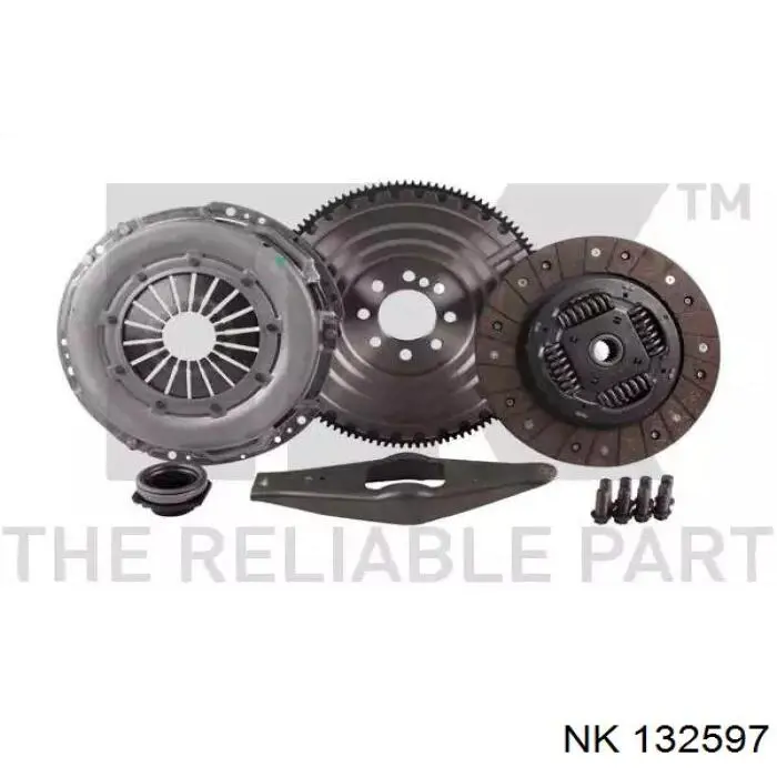 Zestaw sprzęgła (3 części) NK 132597 cena, od 434,26 USD