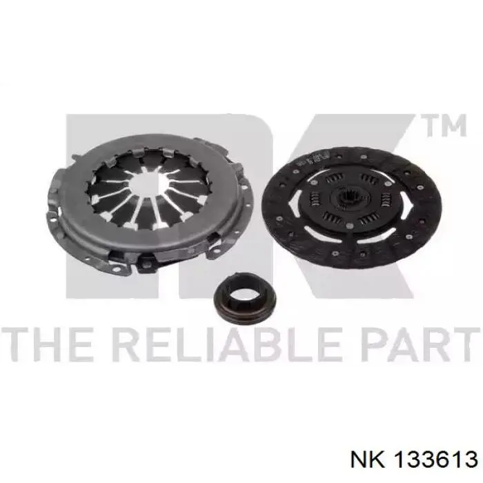 Zestaw sprzęgła (3 części) NK 133613 cena, od 119,23 USD