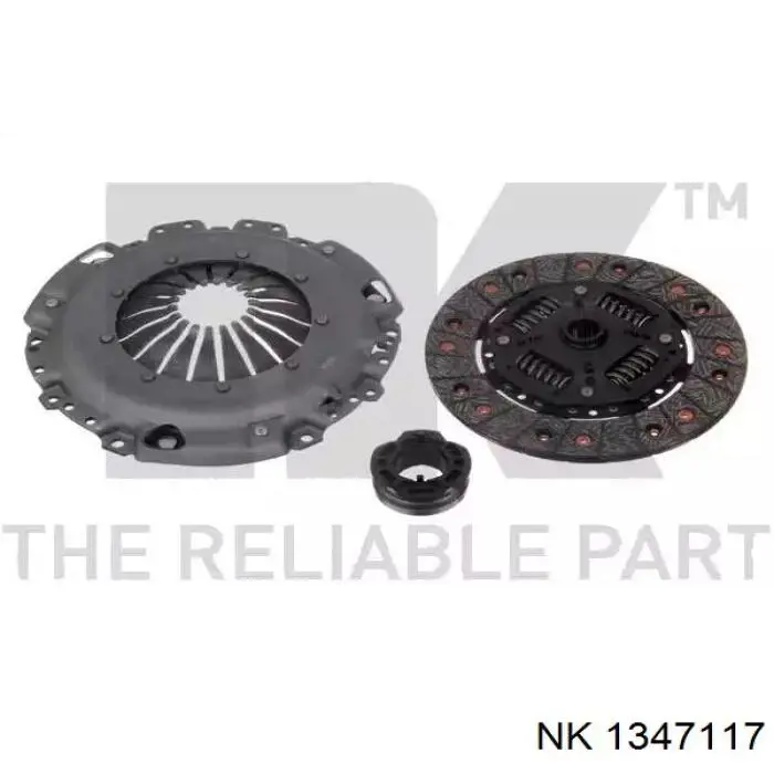 Zestaw sprzęgła (3 części) NK 1347117 cena, od 104,10 USD