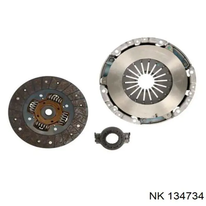 Zestaw sprzęgła (3 części) NK 134734 cena, od 129,45 USD