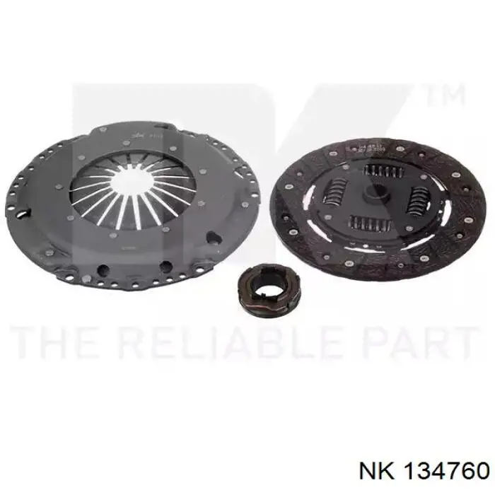 Zestaw sprzęgła (3 części) NK 134760 cena, od 144,78 USD