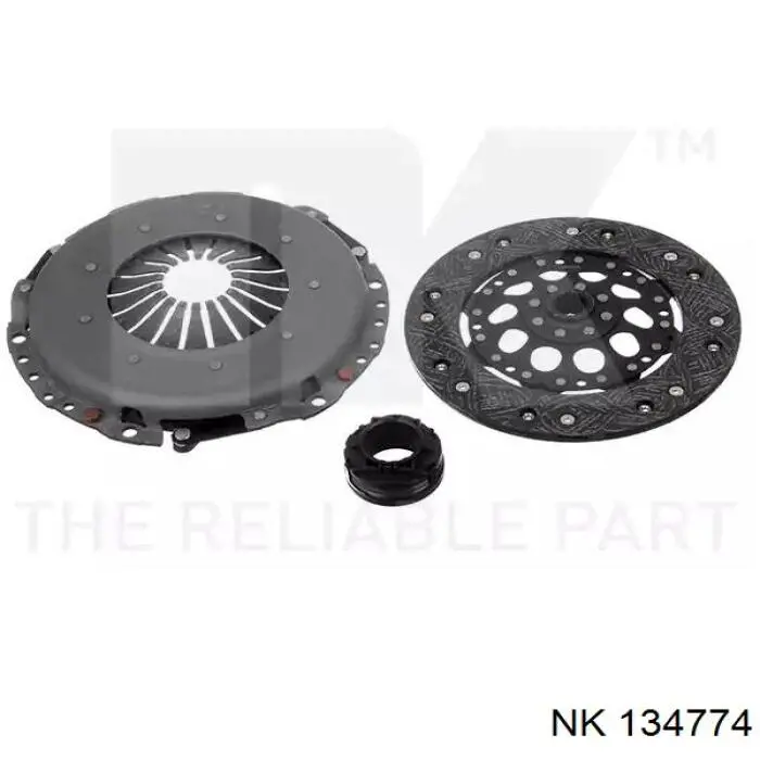 Zestaw sprzęgła (3 części) NK 134774 cena, od 120,40 USD