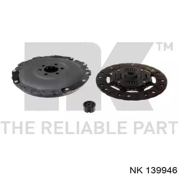 Zestaw sprzęgła (3 części) NK 139946 cena, od 109,17 USD