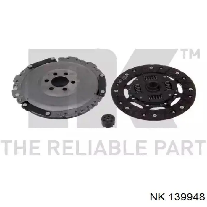 Zestaw sprzęgła (3 części) NK 139948 cena, od 104,40 USD