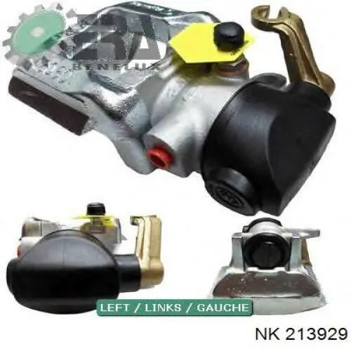 Zacisk hamulcowy tylny lewy do Renault 25  B29