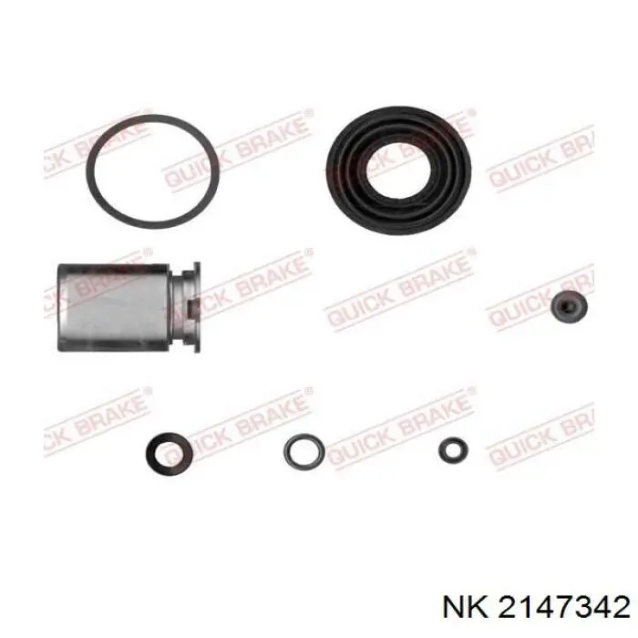 Do koszyka 2147342 NK Zacisk hamulcowy tylny prawy