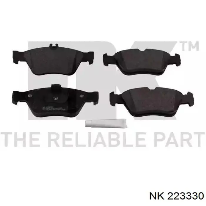 Klocki hamulcowe przednie tarczowe NK 223330 cena, od 27,11 USD