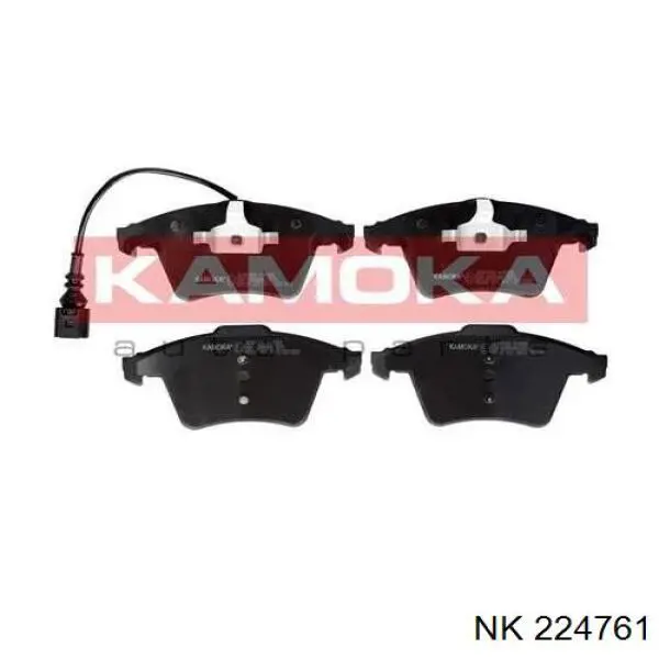 Do koszyka 224761 NK Klocki hamulcowe przednie tarczowe