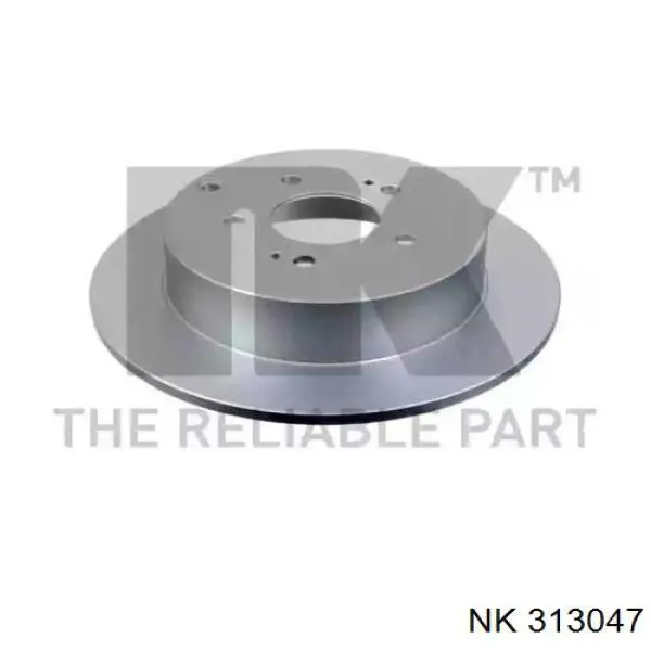 MN102438 Mitsubishi Tarcza hamulcowa tylna