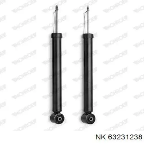 Amortyzator tylny NK 63231238 cena, od 31,76 USD