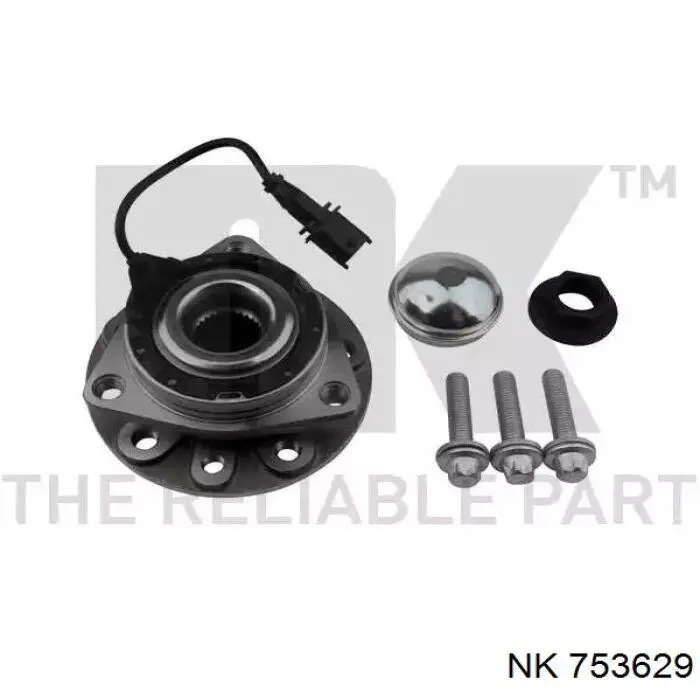 Piasta przednia NK 753629 cena, od 74,28 USD