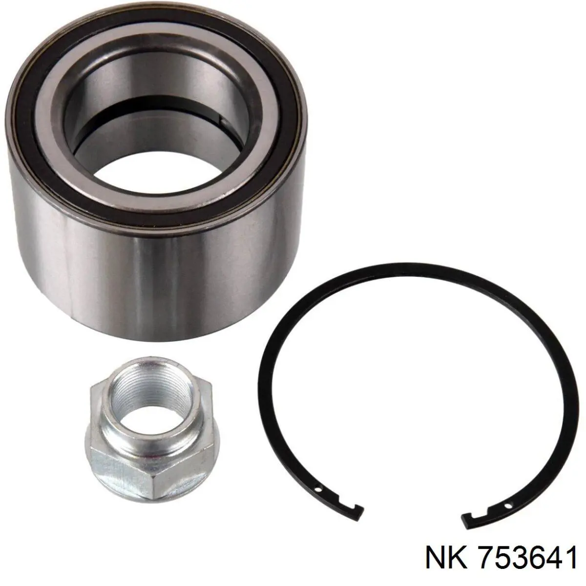 Łożysko piasty przedniej NK 753641 cena, od 51,83 USD