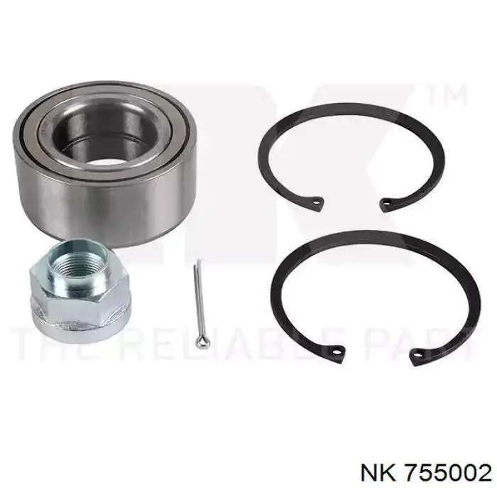Łożysko piasty przedniej NK 755002 cena, od 18,56 USD