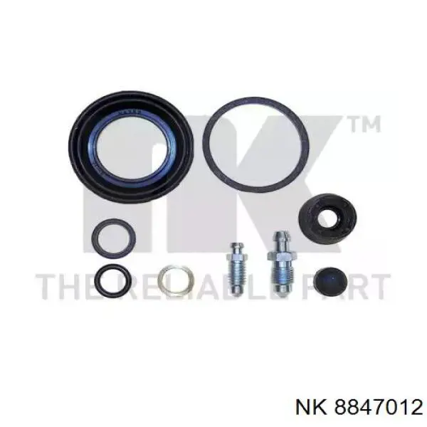 Zestaw naprawczy zacisku hamulcowego tylnego NK 8847012 cena, od 12,58 USD
