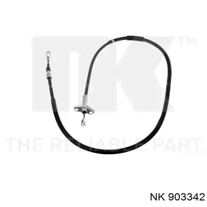 Linka hamulca ręcznego tylna prawa/lewa NK 903342 cena, od 18,21 USD