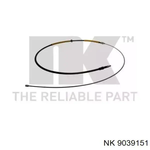 Linka hamulca ręcznego tylna prawa/lewa NK 9039151 cena, od 15,79 USD
