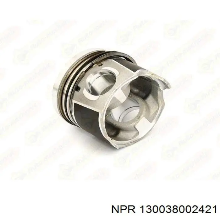 130038002421 NE/NPR Tłok, komplet na 1 cylinder, 2. naprawa (+0,50)