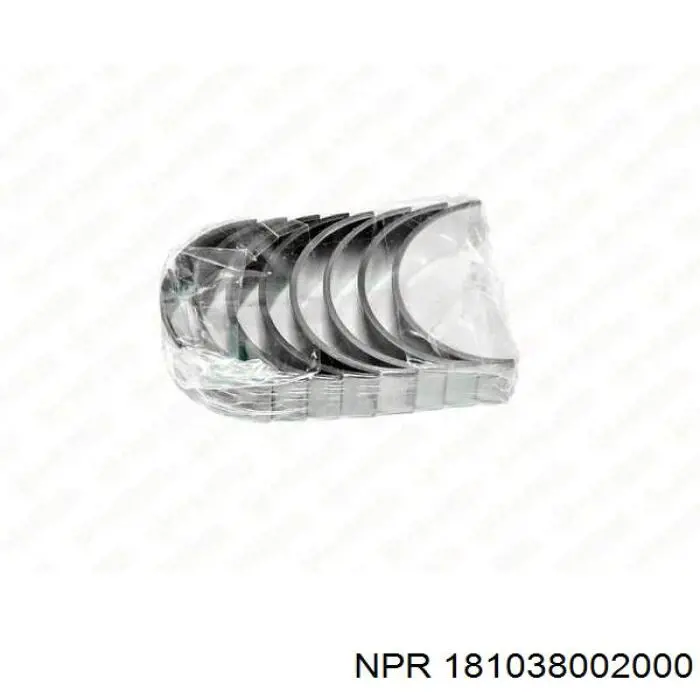 Panewki korbowodowe wału korbowego, zestaw, standardowe (STD) NE/NPR 181038002000 cena, od 76,55 USD
