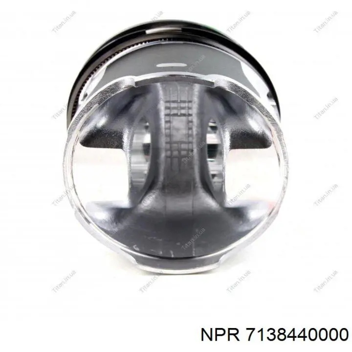 Tłok, komplet do jednego cylindru, STD 1027548000 Mopart