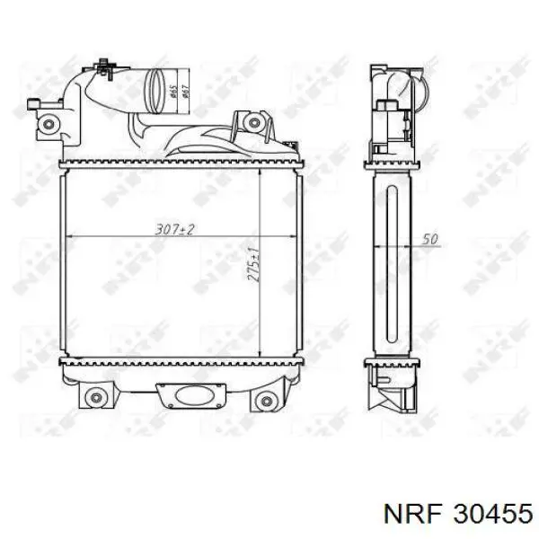 Chłodnica intercoolera Toyota 179400L030 cena, od 226,60 USD