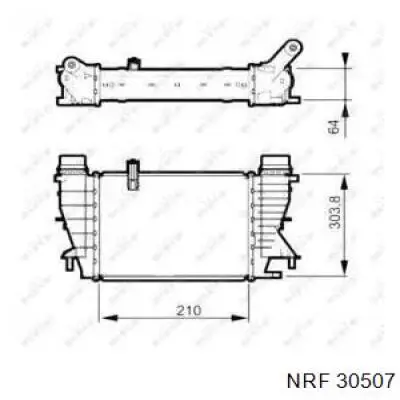 Chłodnica intercoolera Renault (RVI) 144618748R cena, od 111,79 USD
