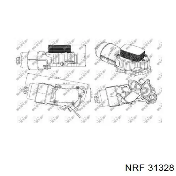 Obudowa filtra oleju Volvo 31321630 cena, od 78,52 USD