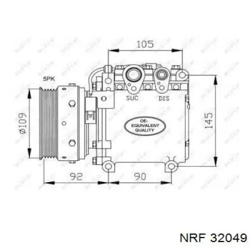 Sprężarka klimatyzacji Volvo 30614023 cena, od 95,34 USD