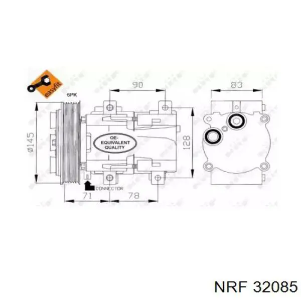 Do koszyka 240218 REMA-PARTS Sprężarka klimatyzacji