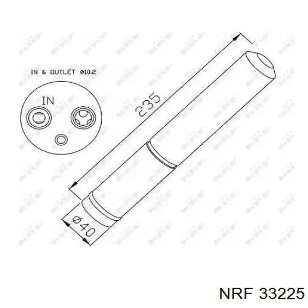 Osuszacz klimatyzacji NRF 33225 cena, od 22,63 USD