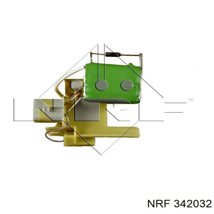 Rezystor wentylatora nagrzewnicy (ogrzewacza kabiny) General Motors 1808432