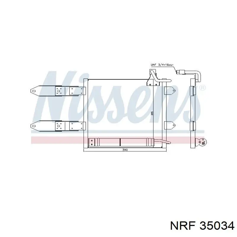 Do koszyka 35034 NRF Chłodnica klimatyzacji