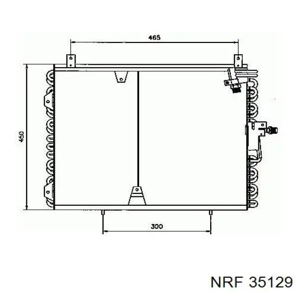 Do koszyka 35129 NRF Chłodnica klimatyzacji