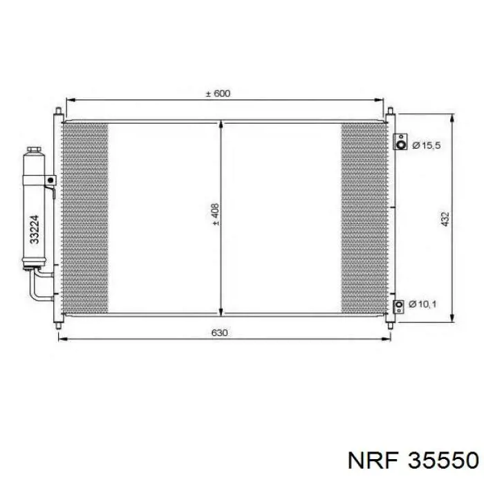 Do koszyka 35550 NRF Chłodnica klimatyzacji