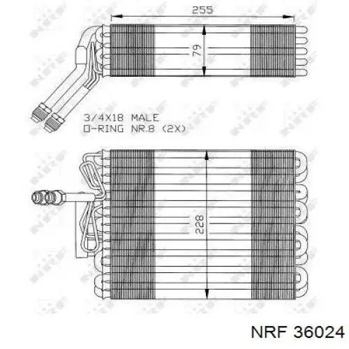 Parownik klimatyzacji Volkswagen Golf II hatchback (19E, 1G1) (1983 - 1992) cena, od 227,18 USD