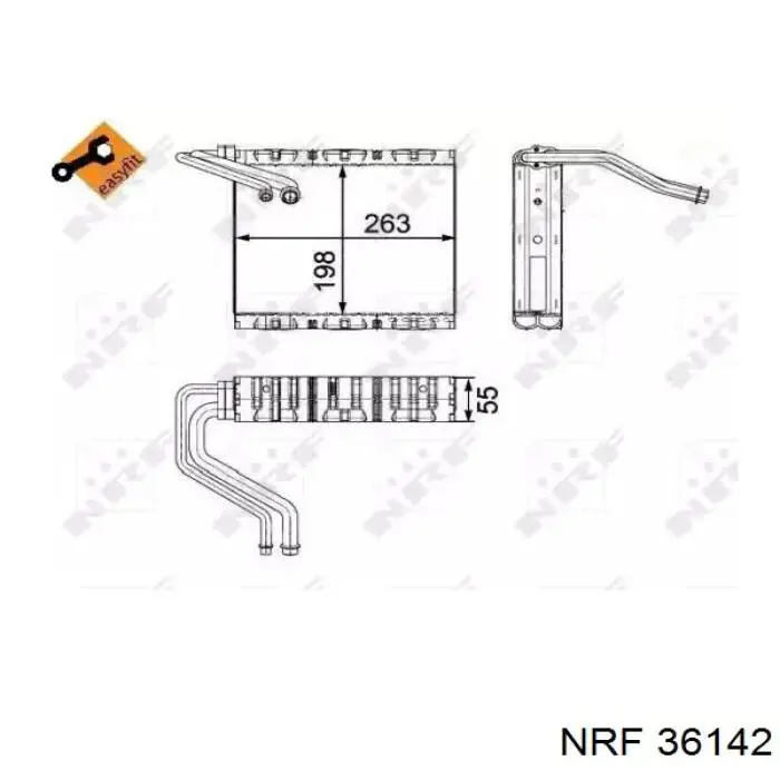 Do koszyka LR070870 Land Rover Parownik klimatyzacji