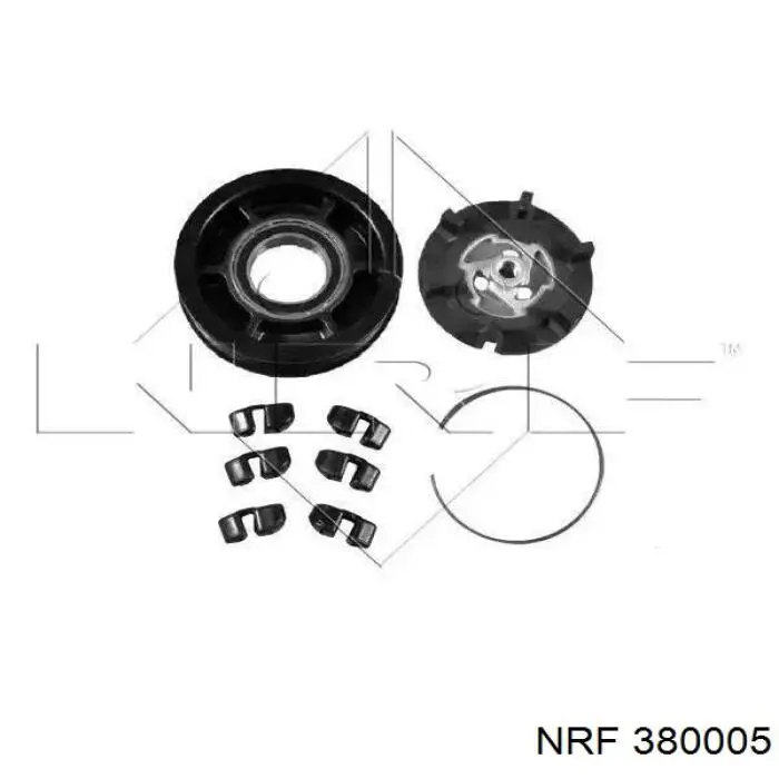 380005 NRF koło pasowe sprężarki klimatyzacji