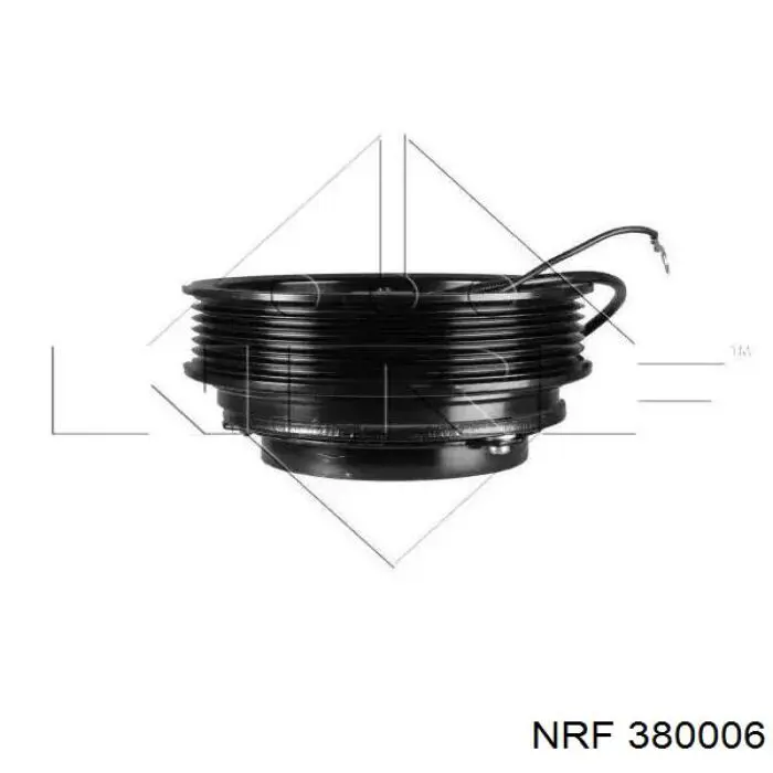380006 NRF koło pasowe sprężarki klimatyzacji