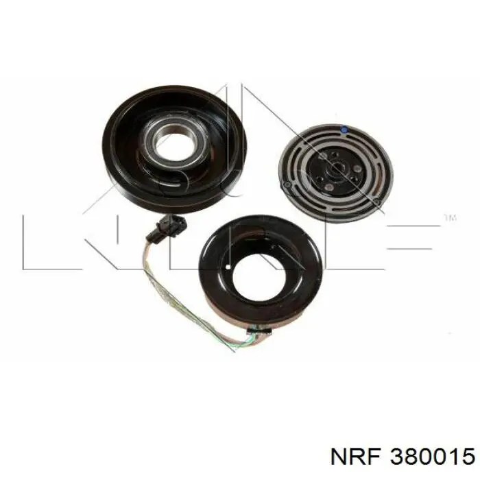 Koło pasowe sprężarki klimatyzacji NRF 380015 cena, od 102,67 USD