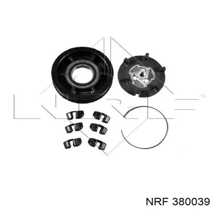 380039 NRF Sprzęgło sprężarki klimatyzacji