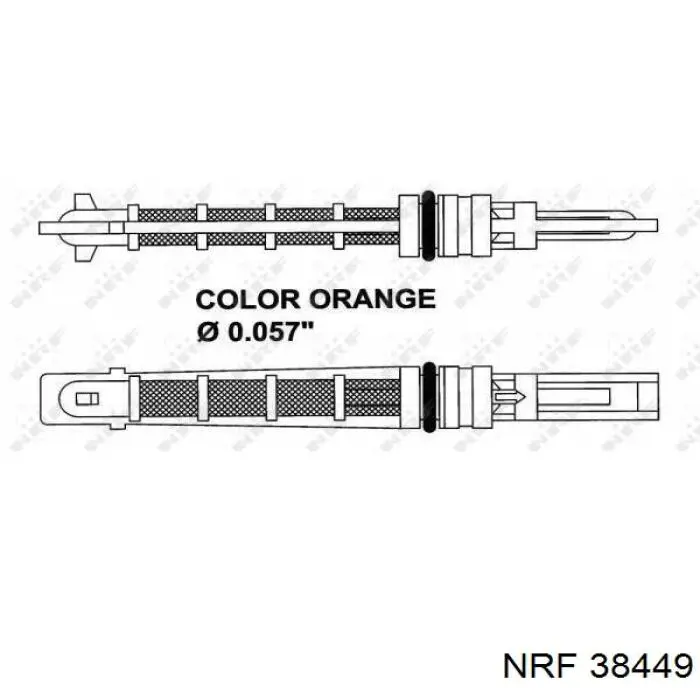 Zawór termostatyczny klimatyzacji Mahle Original AVE51000S cena, od 3,54 USD