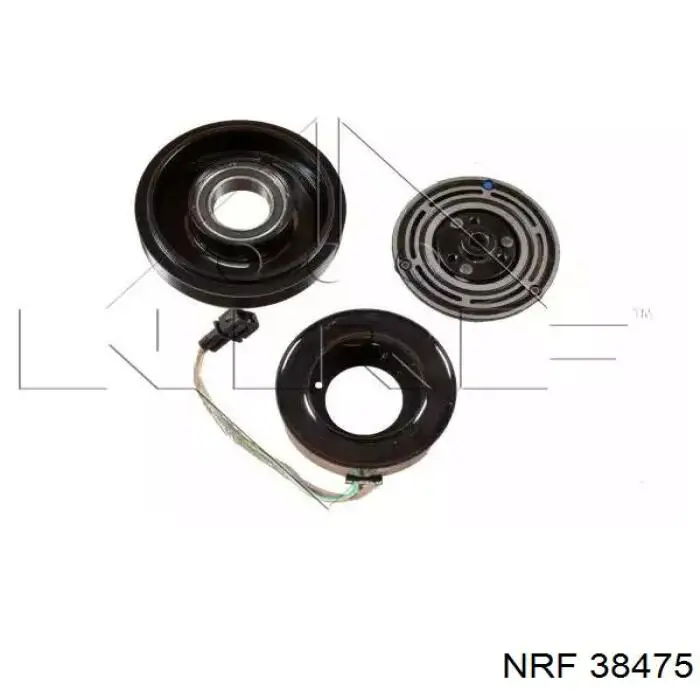 CC209 REMA-PARTS Sprzęgło sprężarki klimatyzacji