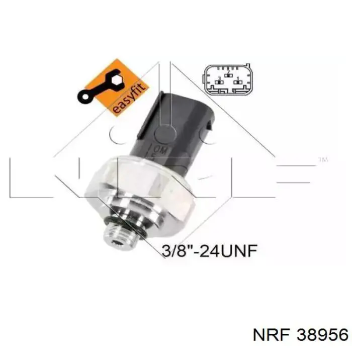 Do koszyka 3799054 Ford Czujnik ciśnienia bezwzględnego klimatyzacji