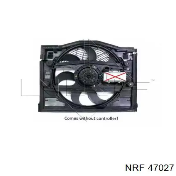 Dyfuzor chłodnicy, w komplecie z silnikiem i wirnikiem NRF 47027 cena, od 196,65 USD