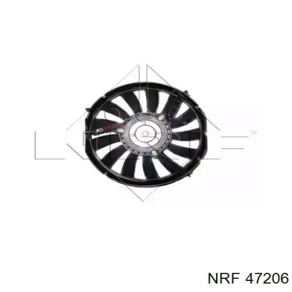 Wentylator elektryczny klimatyzacji kompletny (silnik+wirnik) NRF 47206 cena, od 92,76 USD