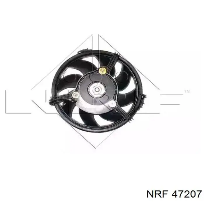 Wentylator elektryczny układu chłodzenia kompletny (silnik+wirnik) NRF 47207 cena, od 74,14 USD