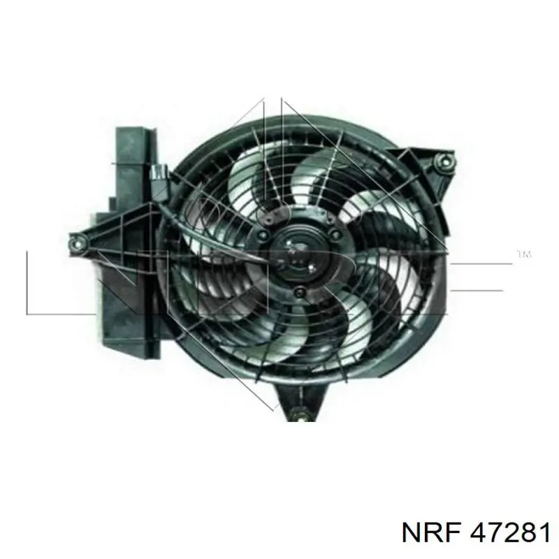 Dyfuzor chłodnicy klimatyzacji NRF 47281 cena, od 126,31 USD