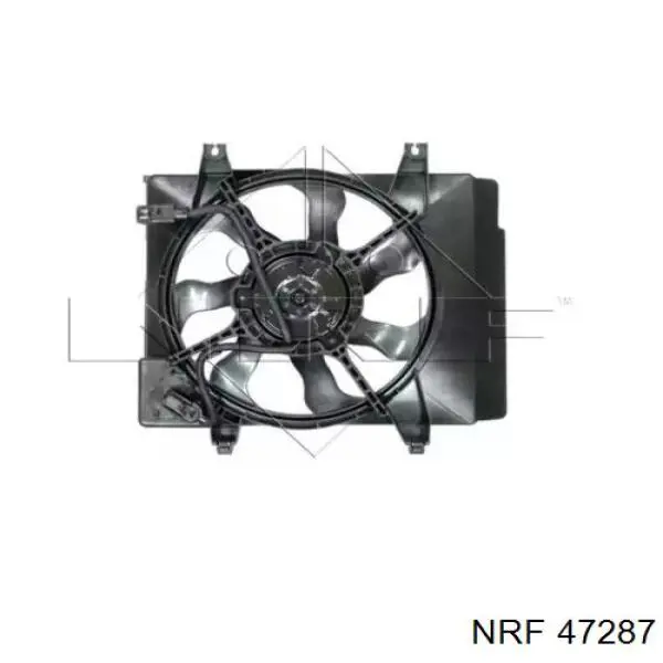 Dyfuzor chłodnicy, w komplecie z silnikiem i wirnikiem NRF 47287 cena, od 76,62 USD