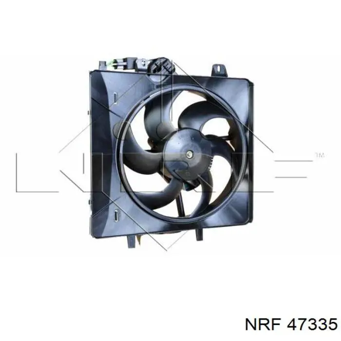 Dyfuzor chłodnicy, w komplecie z silnikiem i wirnikiem Peugeot/Citroen 1253H3 cena, od 114,96 USD