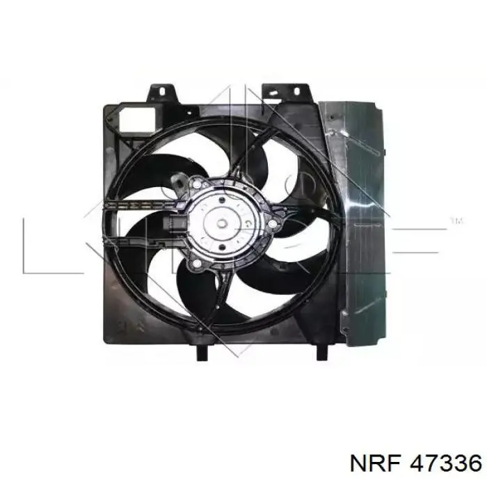 Dyfuzor chłodnicy, w komplecie z silnikiem i wirnikiem NRF 47336 cena, od 94,11 USD