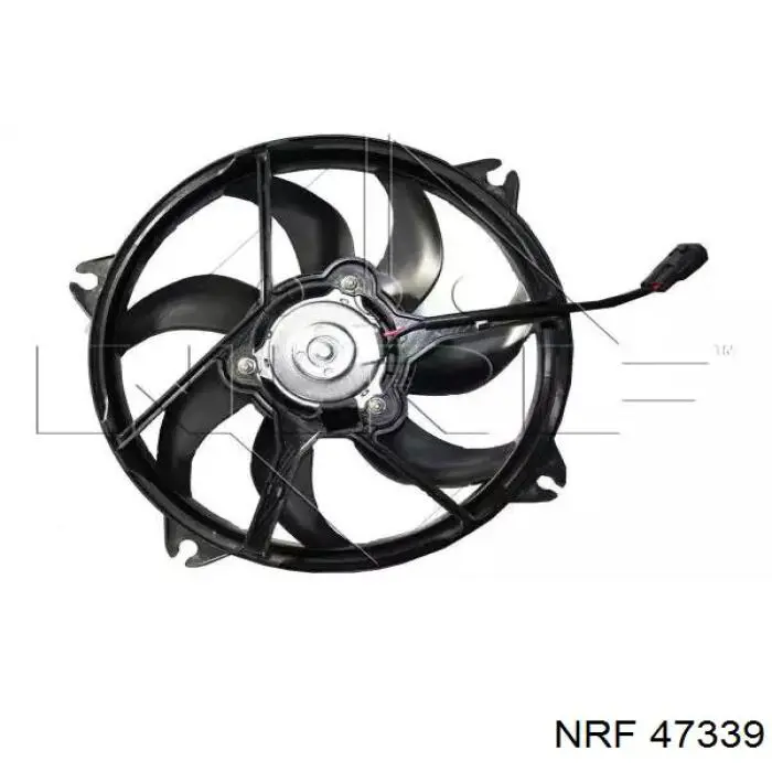 Wentylator elektryczny układu chłodzenia kompletny (silnik+wirnik) NRF 47339 cena, od 70,71 USD